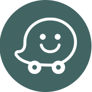 Llega con Waze